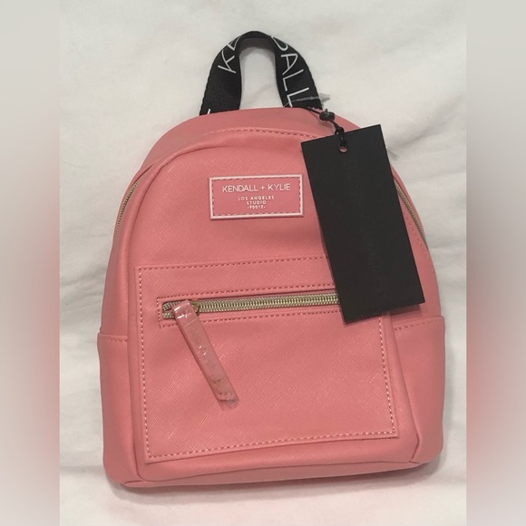 Kendall & Kylie mini back pack with hand and shoulders straps. Pink - Picture 2 of 5
